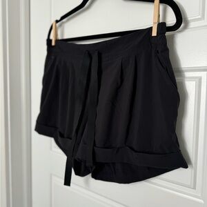 Lululemon Black Athletic Running Shorts Women's Size 12